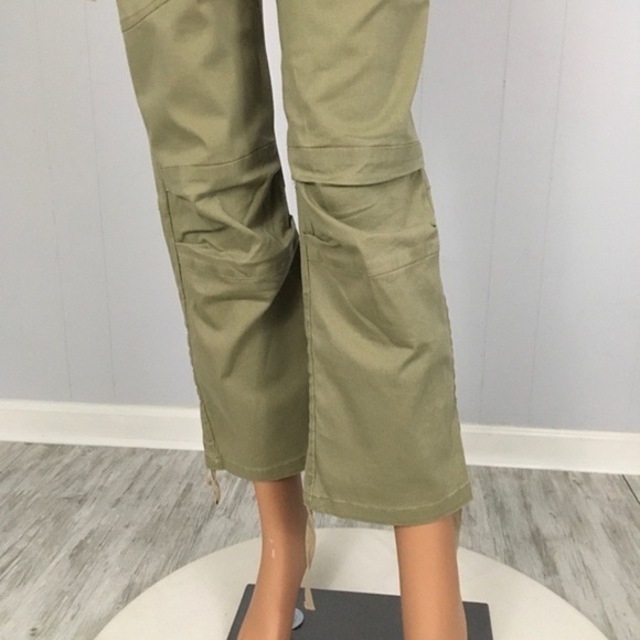 Zinc Utility Pants Khaki Green 7 Women’s Pockets - Picture 10 of 16